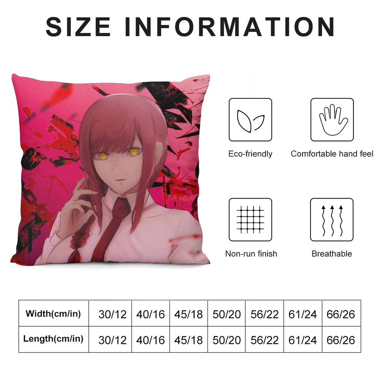 チェンソーマン 抱き枕 下着 パワー マキマ クッション